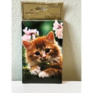 Vintage Hallmark 12 Tallies or Dinner Guests Placement Markers